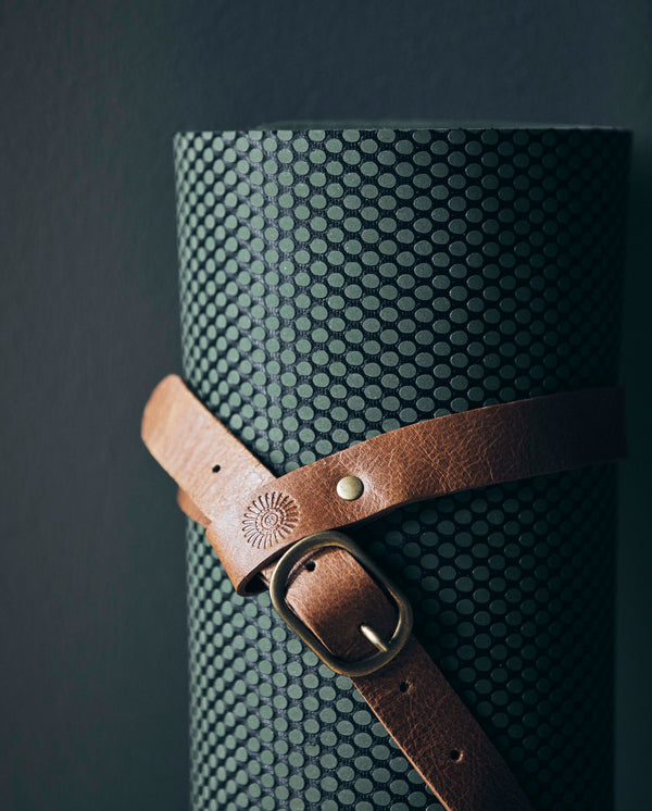 YOGA mat, dark green