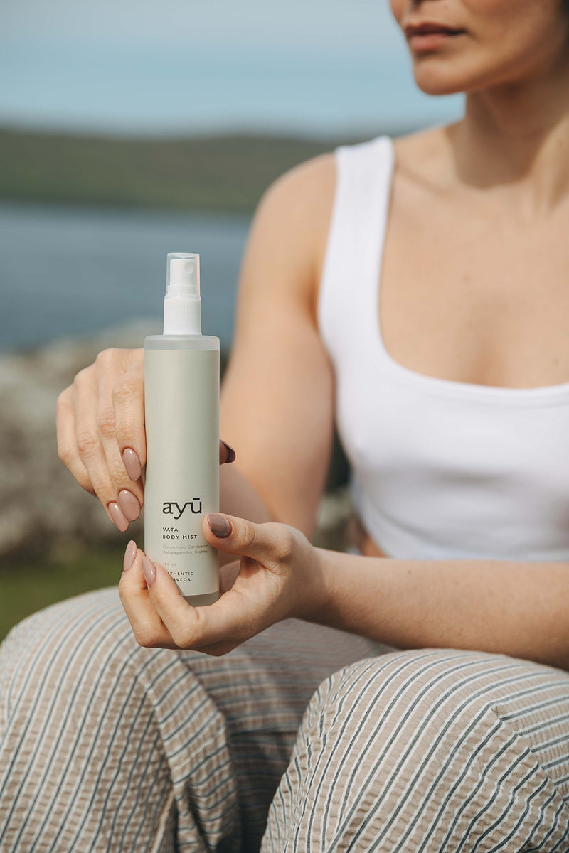 Discover the calming and harmonizing scent of&nbsp;Vata Body Mist