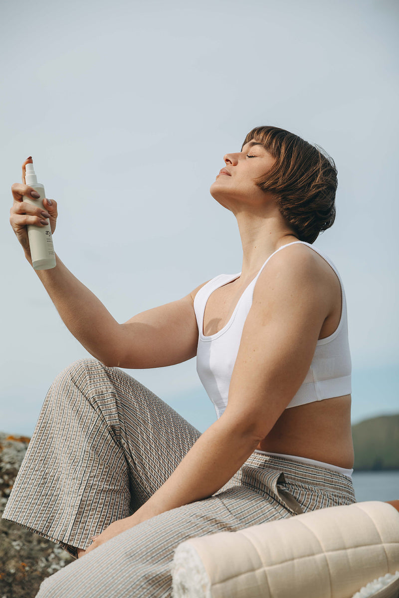 Discover the calming and harmonizing scent of&nbsp;Vata Body Mist