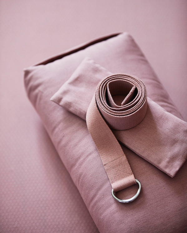 YOGA cotton belt, rose