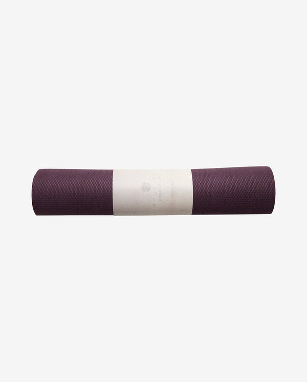 YOGA mat, burgundy