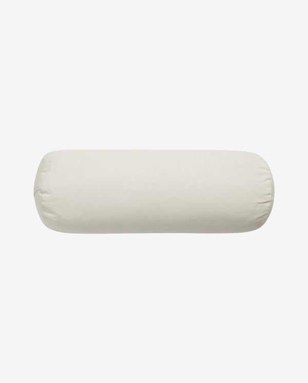 YOGA bolster, large, round, ivory