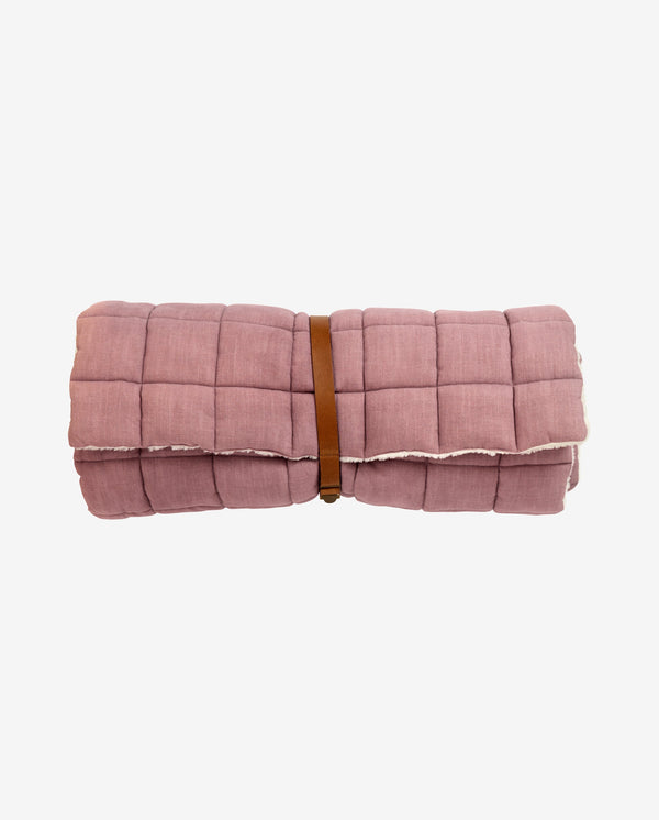 YIN YOGA mattress w/fur, rose