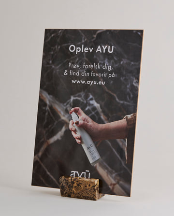 Sign Holder in Marble
