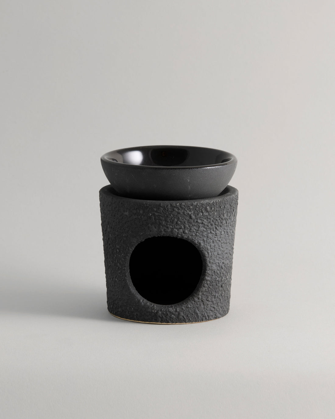Aroma Burner, Ceramic - Charcoal Grey