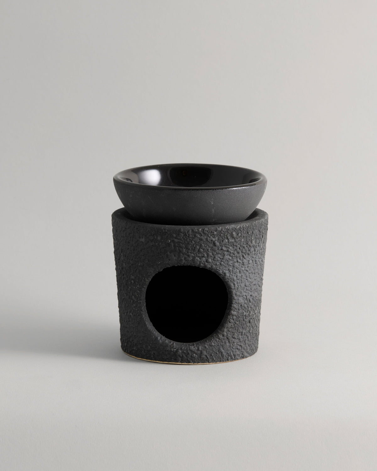 Aroma Burner, Ceramic - Charcoal Grey