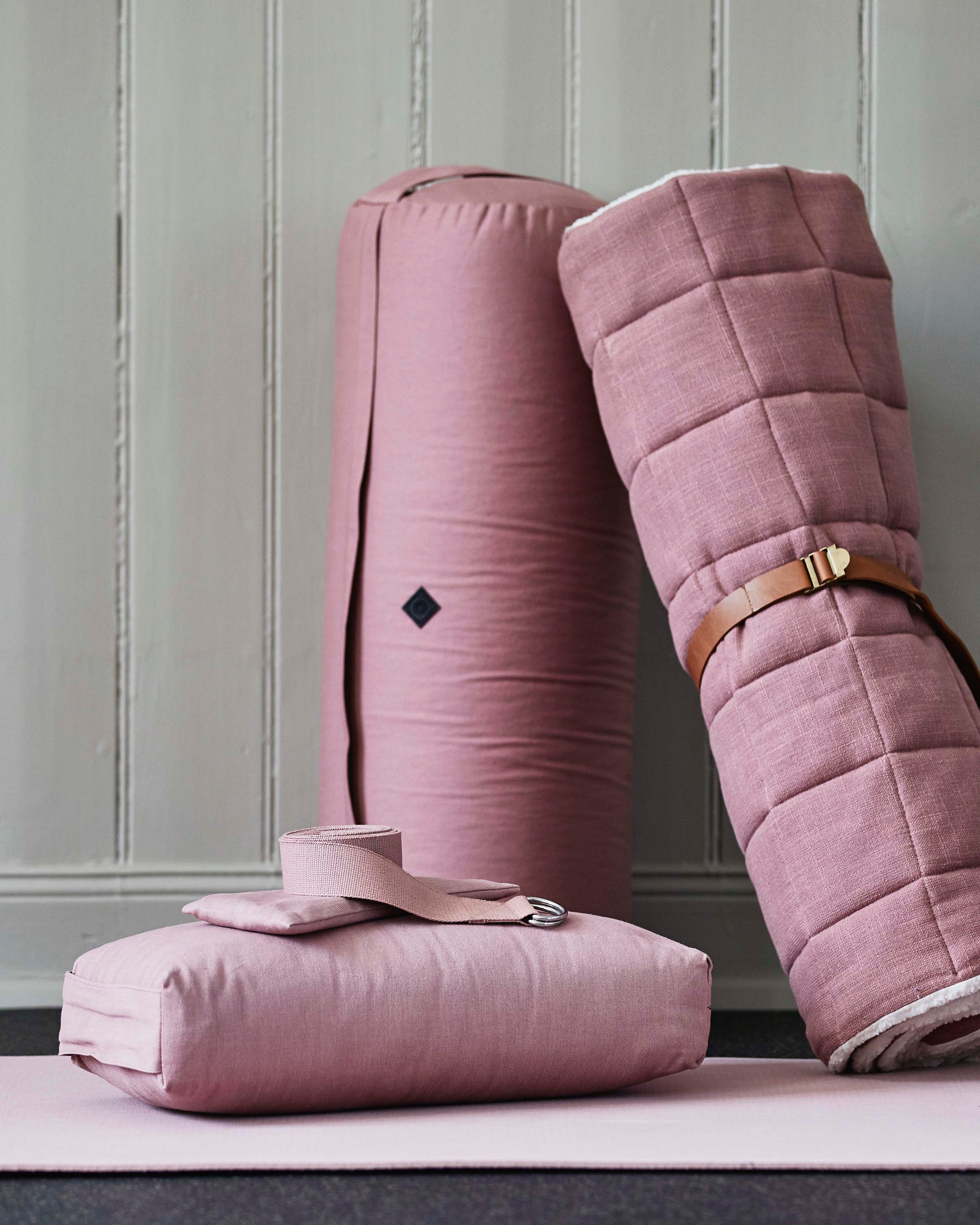 Yin Yogamåtte
Rosa
