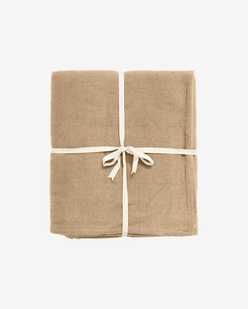 Tyngde Tæppe  - Sand
https://dk.ayu.eu/collections/yoga-taeppe-i-bomuld-blodhed-og-varme-til-din-praksis/products/yoga-taeppe-i-bomuld-150x200-cm-beige